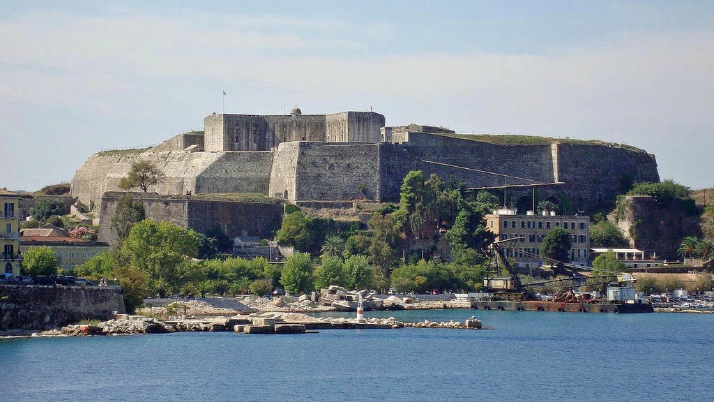 Sights of Corfu - The New Fortress