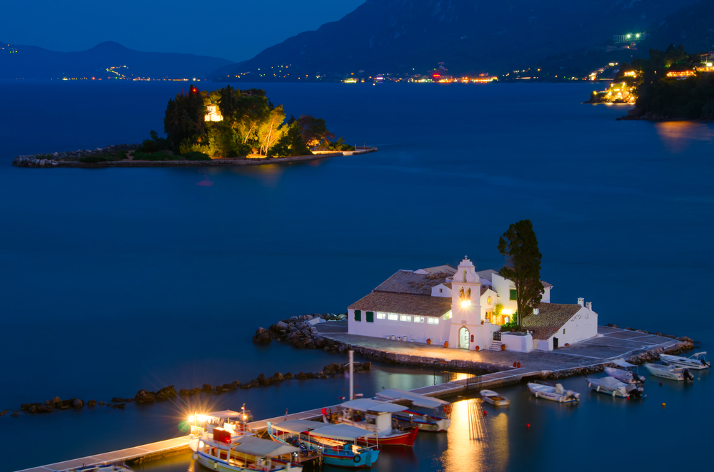 Sights of Corfu - The popular "Pontikonisi"