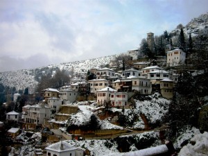 Pelio is one of the most popular destinations for winter holidays in Greece