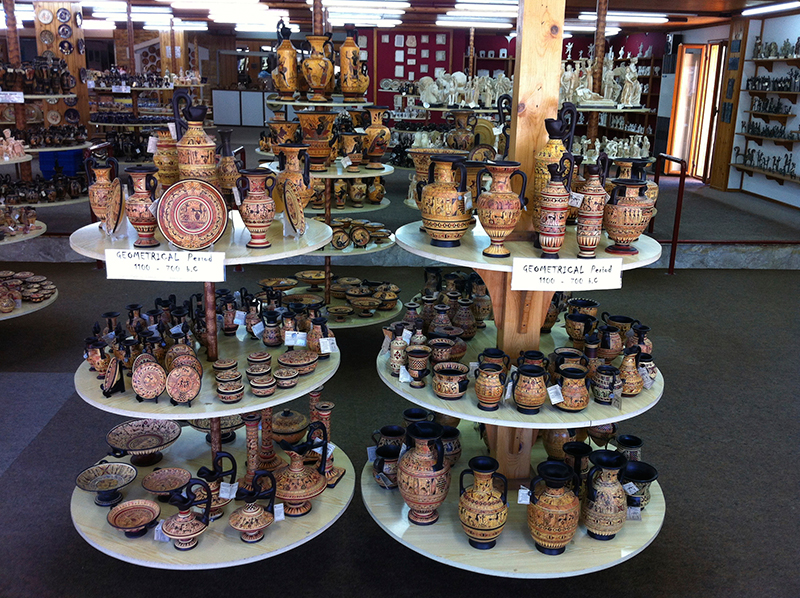Ceramics - Greek souvenirs