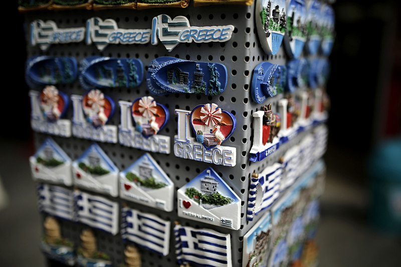 Fridge magnets - Greek souvenirs