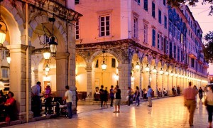 The nightlife in Corfu
