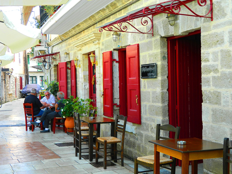 The Old Town in Lefkada