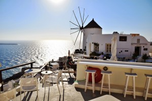 Oia restaurant-Santorini