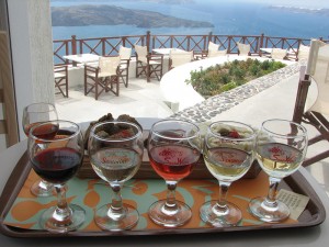 The wines of Santorini