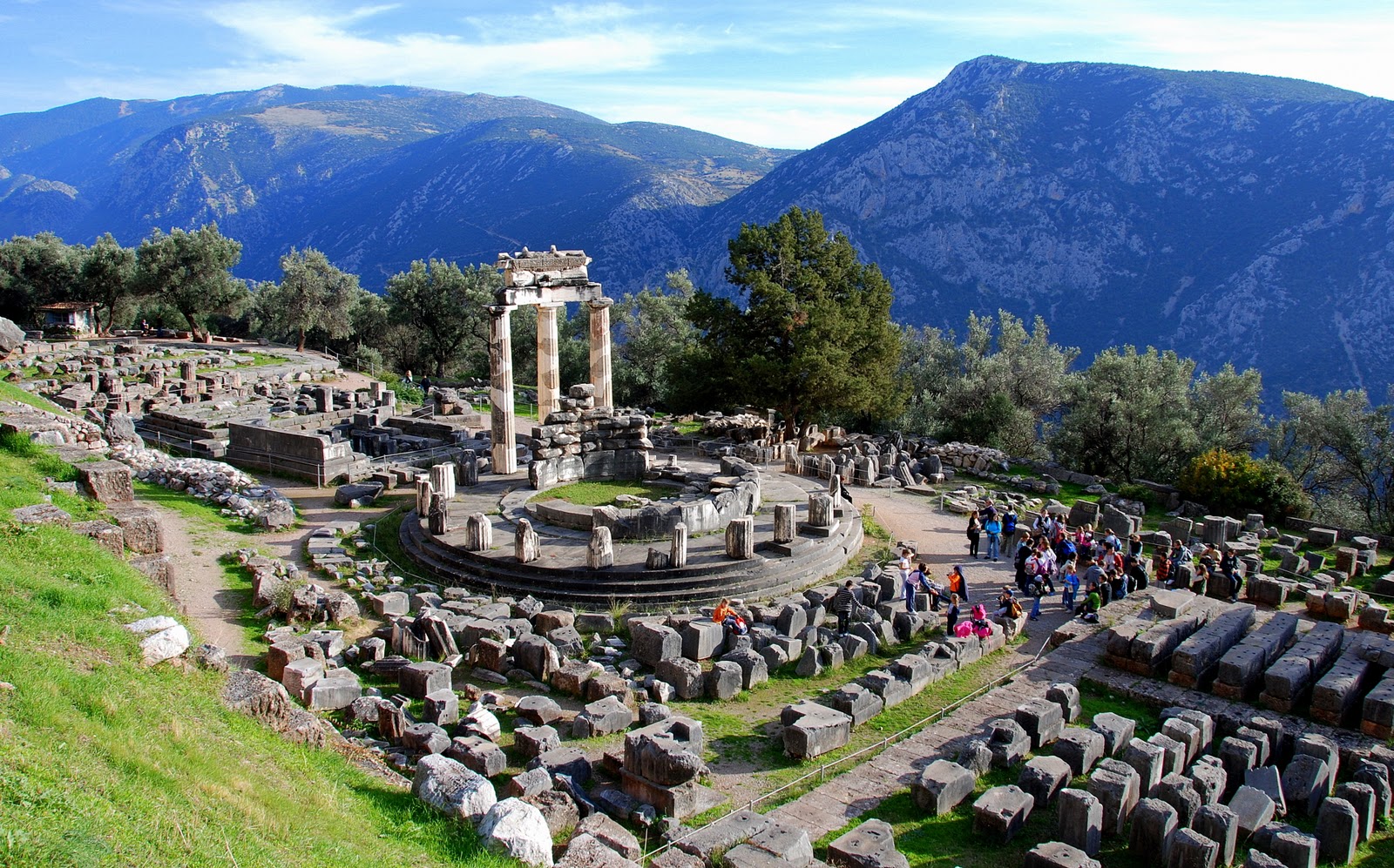 Delphi Archaeological Site, The Navel Of Earth In Greece!