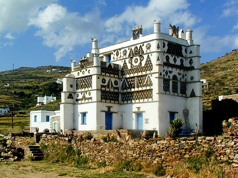 Dovecote in Tinos island, Greece