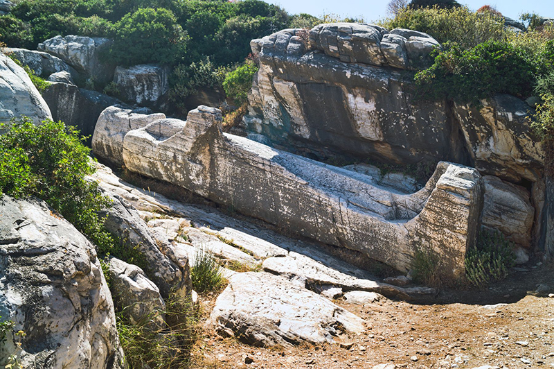 The Kouros of Apollo, Naxos